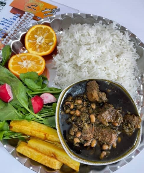 خوراک قرمه سبزی