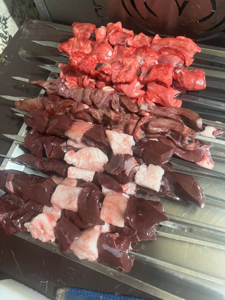کباب جیگر بره